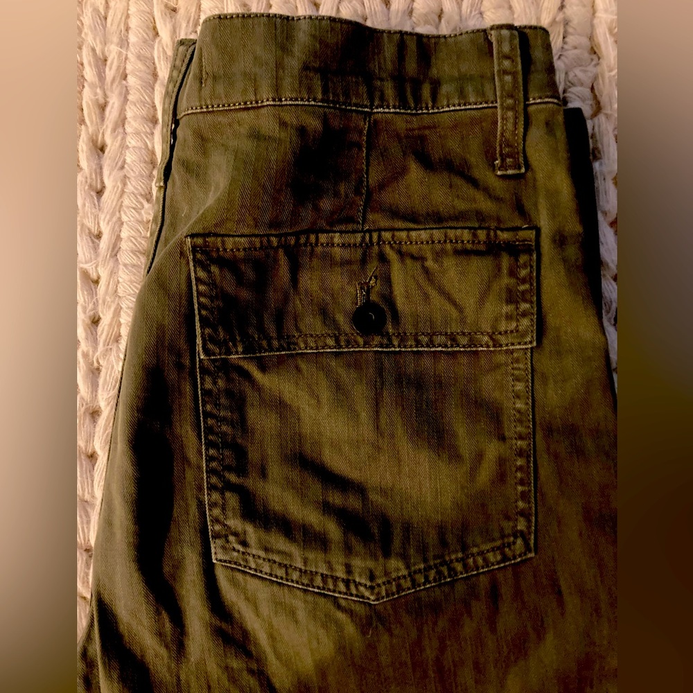 Madewell olive green pants in size 28